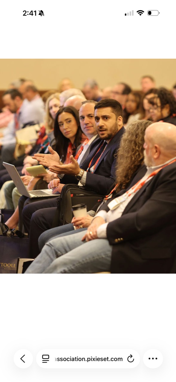 Saeed Rizvi participating in a panel discussion at the New Jersey State Bar Convention